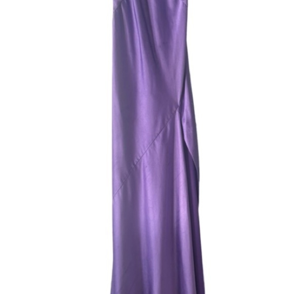 Roserry Seville Satin Maxi Dress In
Purple - Picture 6 of 10